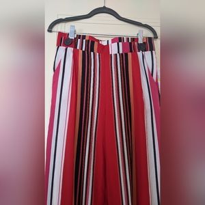 John Paul Richard pull on stripe pants PM